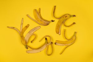 Peaux de banane en engrais